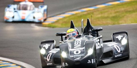 The DeltaWing raced at Le Mans in the spring.
