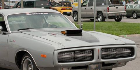 A 1972 Dodge Charger SE cruising during the Woodward Dream Cruise. Chrysler will have a large contingent on the Avenue this year.