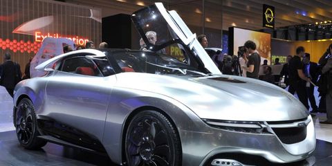 Saab showed the PhoeniX concept at the Geneva motor show in March.