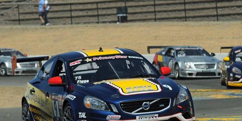 Alex Figge took his first World Challenge victory of the season at Sonoma on Saturday.