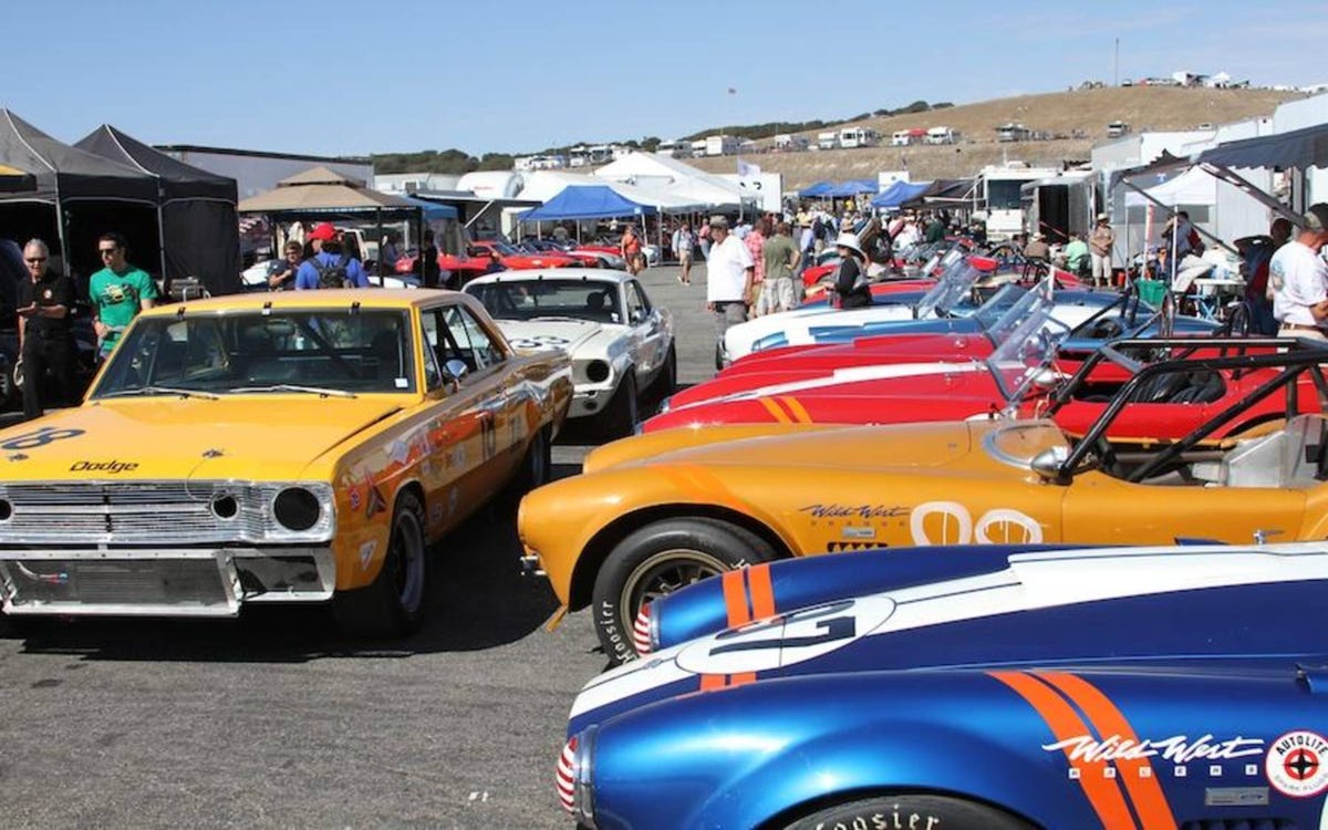 Photos and official results from the Monterey historic races