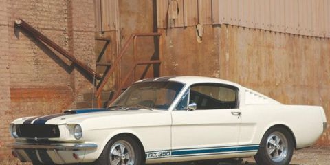 A seminar on the cars of Carroll Shelby, including this 1965 GT350, will be part of the festivities at the annual fall collector car weekend in Auburn, Ind.