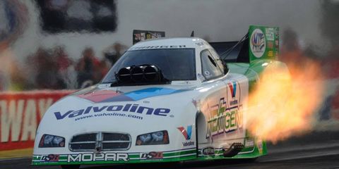 Jack Beckman is going for his third No. 1 qualifying position of the season in the Funny Car division.