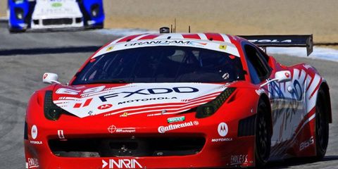 Jeff Segal and Emil Assentato claimed their second career Grand-Am GT class season championship with a second-place finish at Laguna Seca on Sunday.