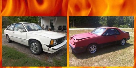 Chevrolet Citation X-11 or Ford EXP Turbo? It's a tough choice with this edition of Project Car Hell.