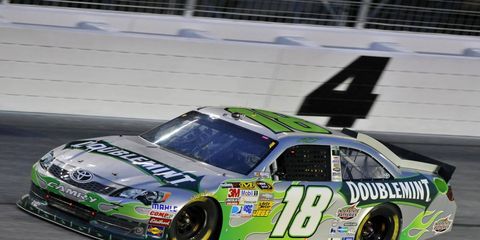 Kyle Busch, currently 12th in the NASCAR Sprint Cup Series points, needs a few things to happen for him at Richmond to clinch a spot in the Chase for the Championship.