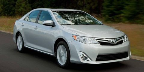 The Camry helped drive Toyota sales in August.