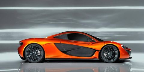 The McLaren P1 will debut at the Paris motor show.