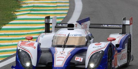 Alex Wurz and Nicolas Lapierre drove their Toyota to a big win at the World Endurance Championship in Sao Paulo.