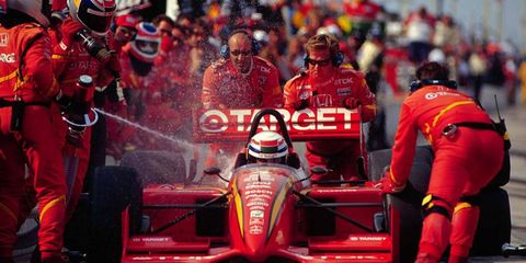 Alex Zanardi, in his Ganassi CART ride in 1996, has been mulling over an IndyCar comeback.