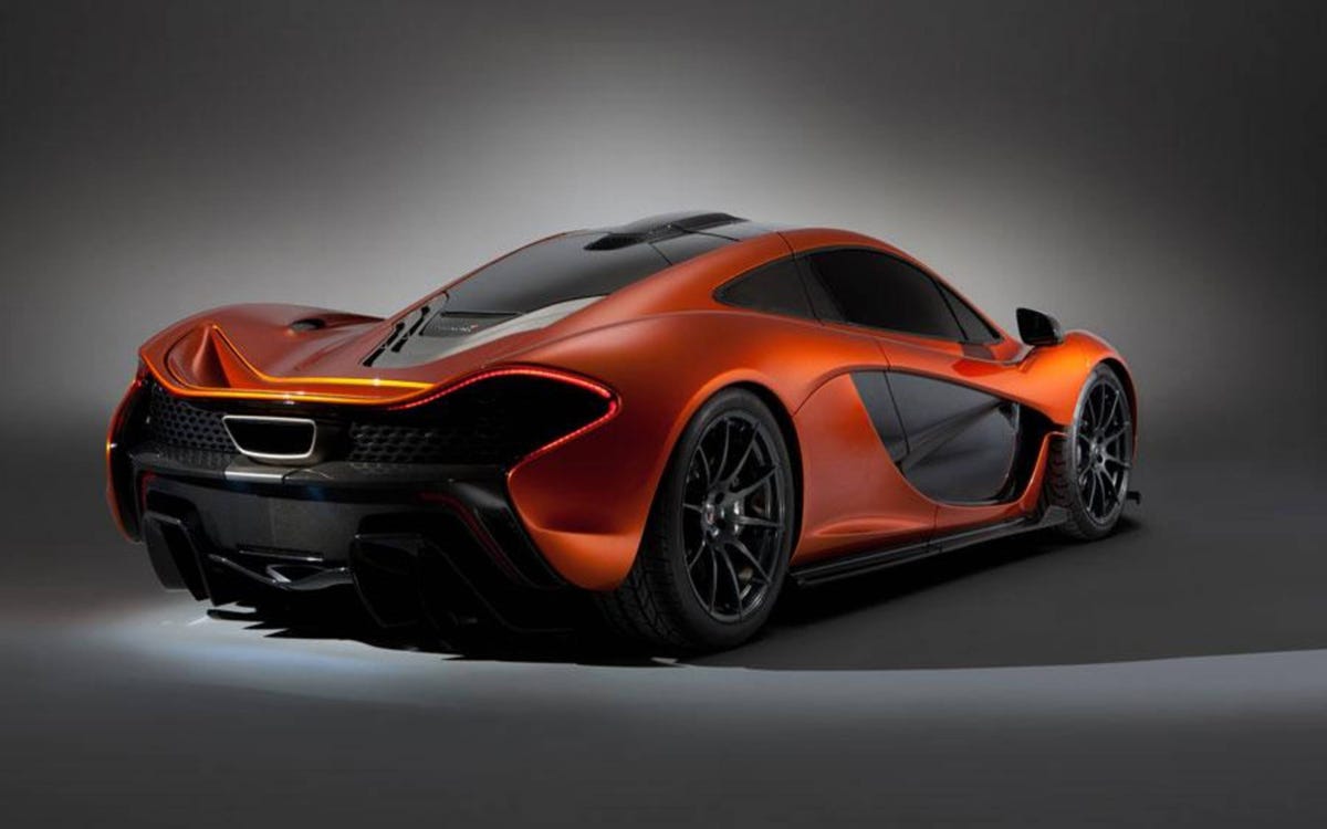 McLaren P1 revealed at the Paris motor show