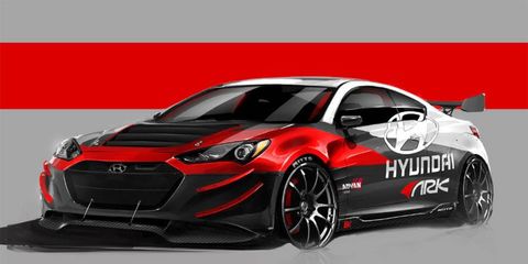 ARK Performance will bring its Genesis Coupe R-Spec to the SEMA show.