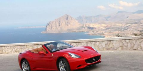The Ferrari California is one of the most expensive cars to repair, according to the IIHS.