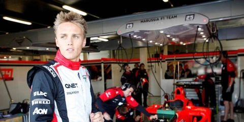 Max Chilton was recently announced as the reserve driver for Marussia.