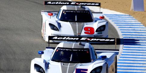David Donohue, the 2009 Rolex 24 champion, shared the 5 car with driver Darren Law in 2012.