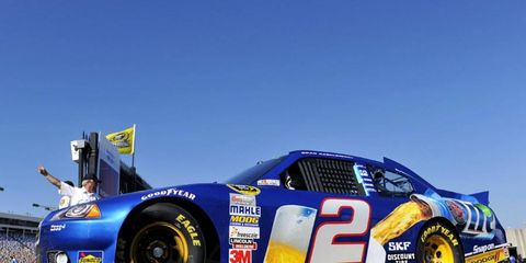 Brad Keselowski is currently leading the Chase for the Sprint Cup.