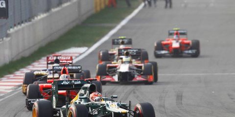 Formula One broadcast rights in the U.S. had resided with the Speed television network for the past 17 years.