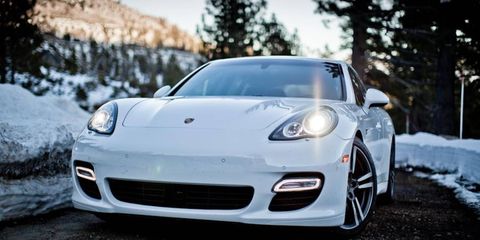 The top-spec Porsche Panamera in the world's most popular color for 2012.