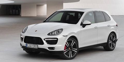 The Porsche Cayenne Turbo S will debut at the Los Angeles auto show.