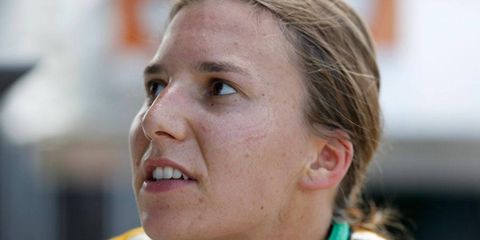 Simona de Silvestro is scheduled to test with KV Racing Technology on Monday at Barber Motorsports Park.