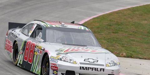 Dale Earnhardt Jr. finished with the second fastest lap Friday in Sprint Cup practice.