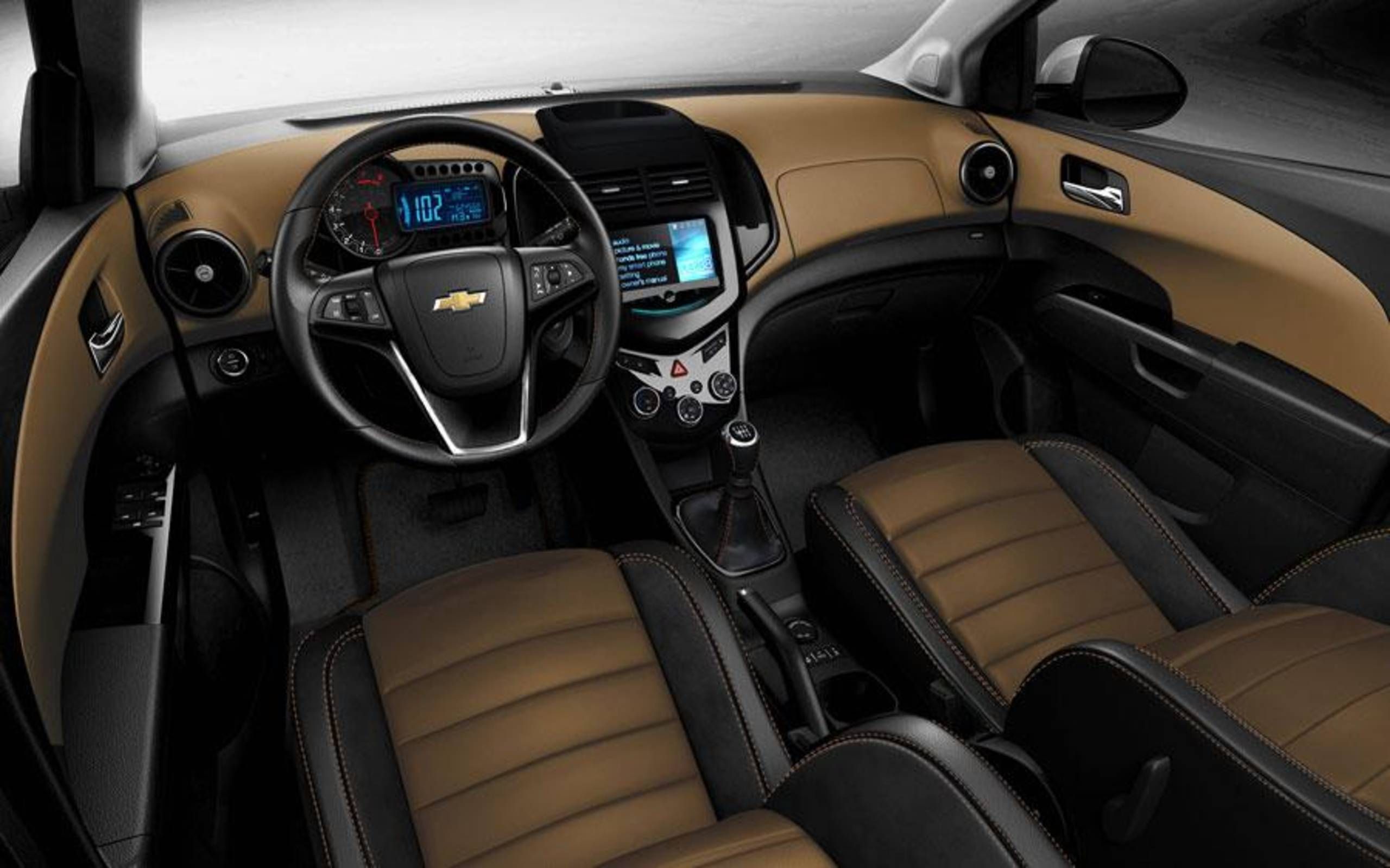 chevy sonic hatchback interior