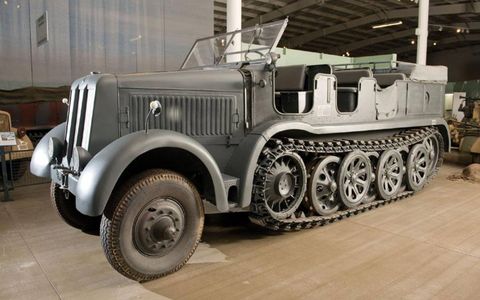 The Daimler-Benz DB10 12-ton Prime mover is one of the rarest military vehicles.