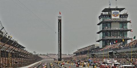 The Indianapolis 500 was brought up in Tony George's bid to purchase IndyCar.