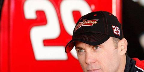 Tony Stewart would neither confirm nor deny reports that Kevin Harvick, above, has signed to drive for Stewart-Haas Racing in 2014.