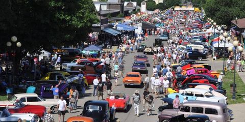 The Goodguys Heartland Nationals at the Iowa State Fairgrounds in Des Moines drew a large crowd this past July.