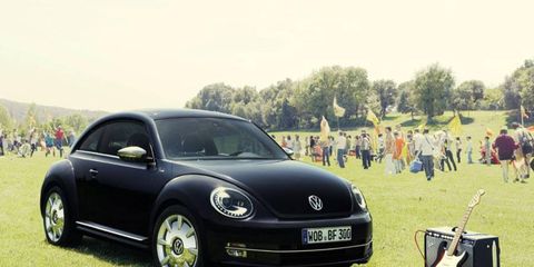 The Volkswagen Beetle Fender Edition goes on sale this month.
