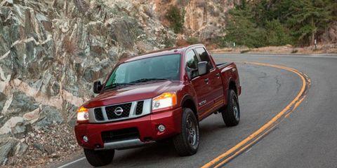 The 2013 Nissan Titan pickup gets mostly visual upgrades with some extra equipment.