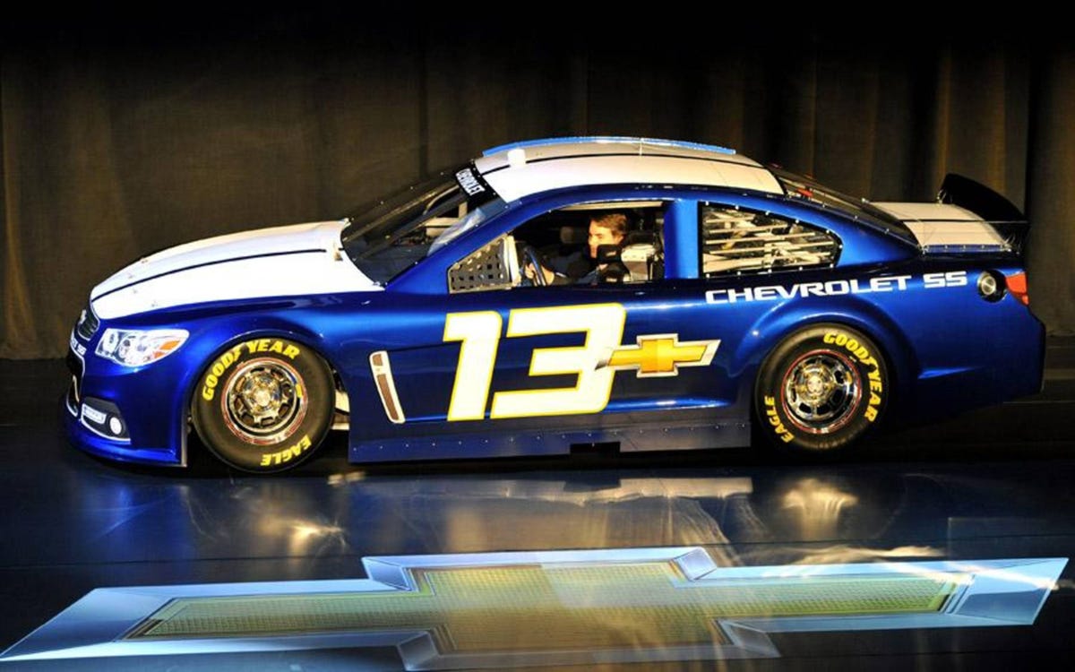 2013 NASCAR Chevrolet SS unveiled in Las Vegas