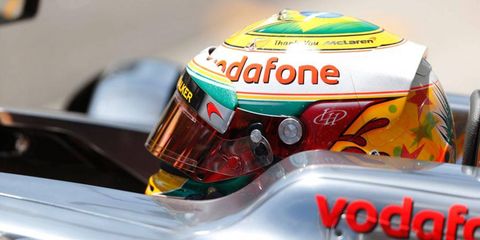 Lewis Hamilton, fresh from a win at Austin, Texas last Sunday, was the fastest driver in both of Friday's practice sessions in Brazil.