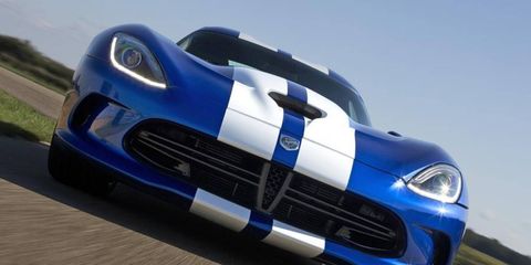 At just under $100k, the SRT Viper tops out the 2013 Hagerty Hot List -- but its style and performance make it an easy choice.