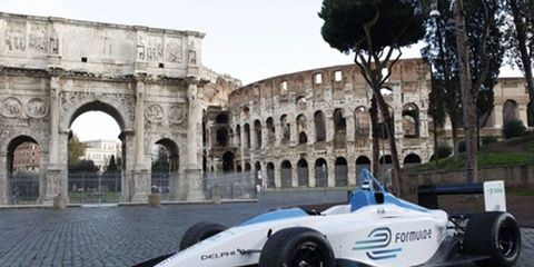 Formula E will make it's championship debut in Rome.
