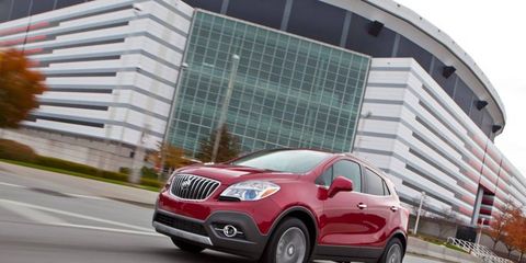 The new 2013 Buick Encore doesn't have the space of the seven-passenger Buick Enclave, but the compact crossover makes its up with efficiency, comfort and surprisingly fun handling.