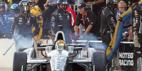 Oriol Servia will be back in the No. 22 Chevy for Panther DRR for the 2013 IndyCar Series season.