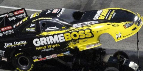 NHRA veteran Jeff Arend will pilot the Grime Boss Funny Car in 2013.