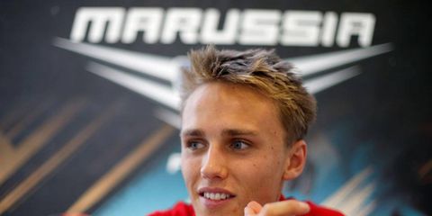 New Marussia F1 driver Max Chilton finished fourth in the GP2 points race in 2012.