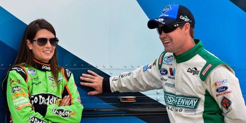 Danica Patrick, left, and Ricky Stenhouse Jr. will be two of the new full-time drivers in the Sprint Cup Series next season.