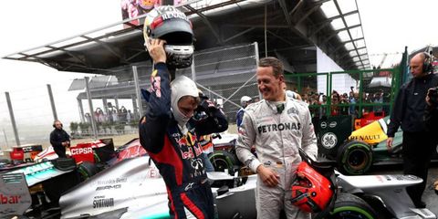 Sebastian Vettel was the story of the year in F1, winning the championship in 2012.