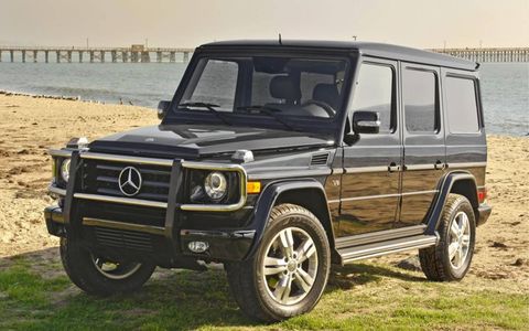The G550, or G-Wagon as it&#8217;s called, is about as exclusive as SUVs come. It won&#8217;t blow any Corvettes off the line, but it will cart around a star, his or her right-hand and two security people.