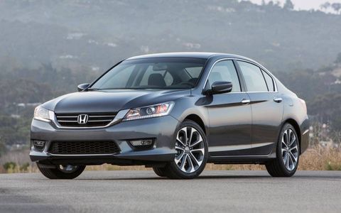 The 2013 Honda Accord Sport sedan is up against tough competition -- including the Toyota Camry, Nissan Altima and Ford Fusion -- and a redesign and series of upgrades keeps it in the fight.
