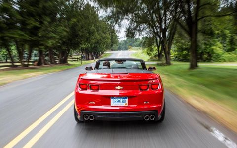 The ZL1 convertible is open-air driving at its finest.