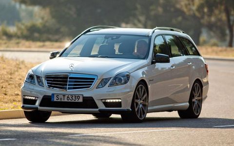 Unless you ignore the law, there's no way to wring all the power and performance out of the 2012 Mercedes-Benz AMG E63 Wagon.