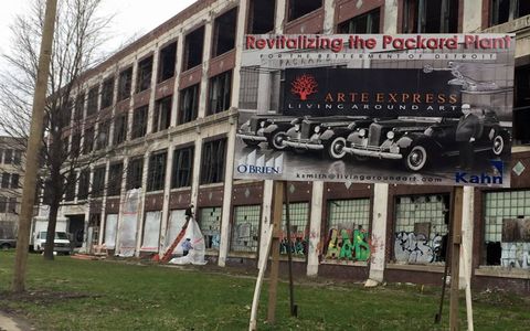 The Packard Plant had become the symbol of Detroit's fall from grace. Now with a lot of money flowing into the project, the iconic factory is coming back to life.