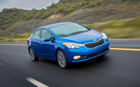 The 2014 Kia Forte will hit dealerships near the end of the first quarter of 2013.
