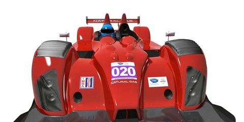 Patrick Racing is planning to race a car powered by liquefied natural gas in the Grand-Am/ALMS.