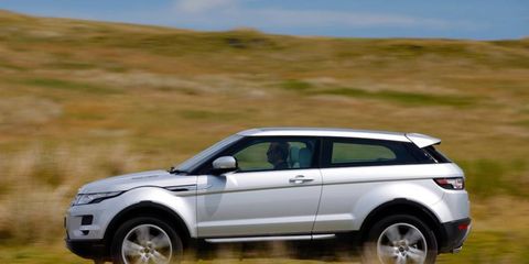 We closed out 2012 with a review of the 2012 Range Rover Evoque coupe.